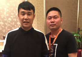 广州环球360与明星合影